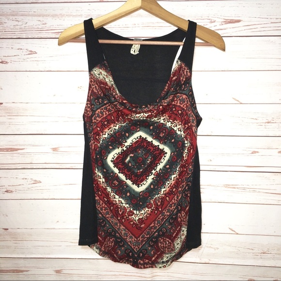 Free People| We The Free Bandana Print Muscle Tank - Picture 4 of 8